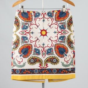 TOMMY HILFIGER – Gorgeous Paisley Pencil Skirt